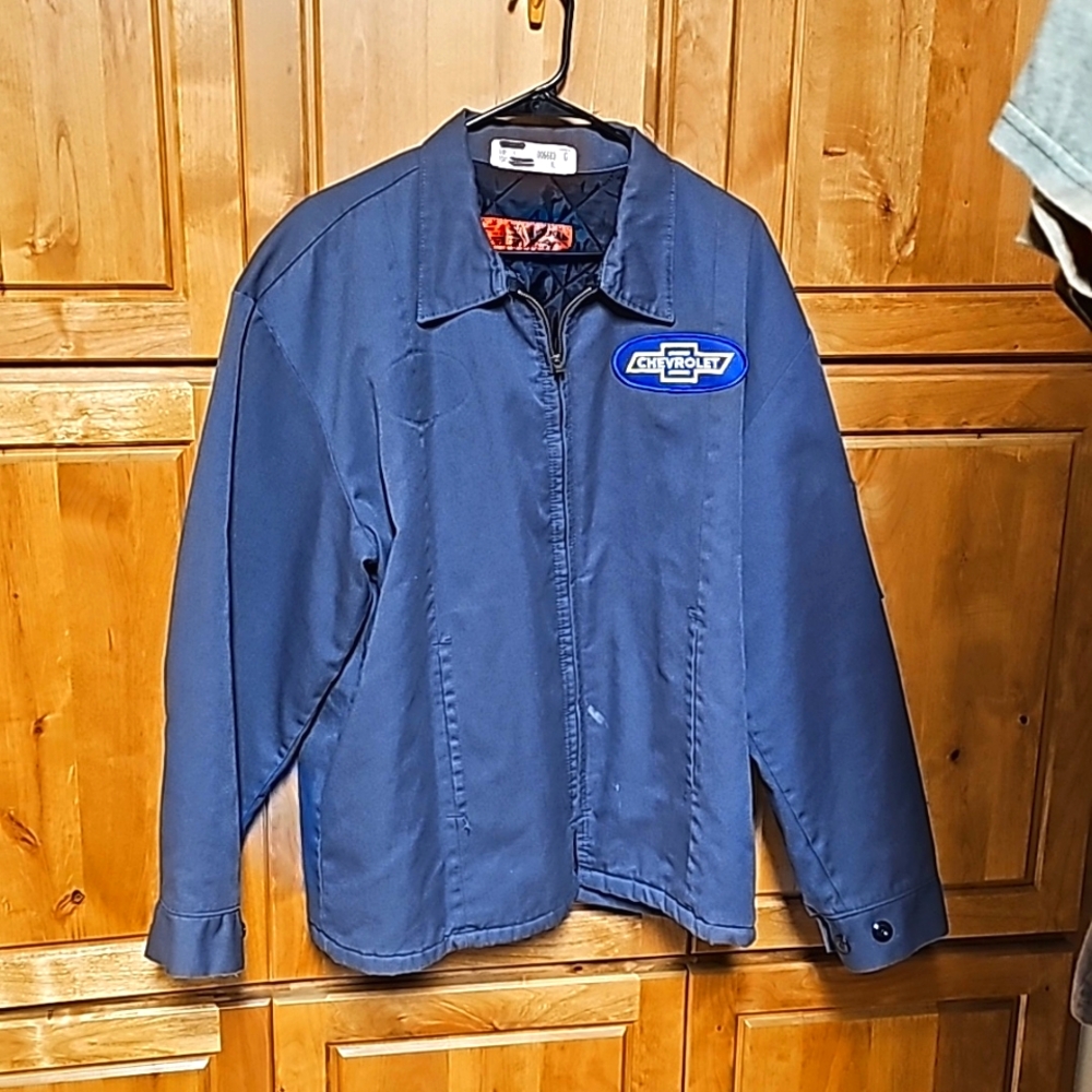 Vintage Mens XL Red Kap lined service jacket